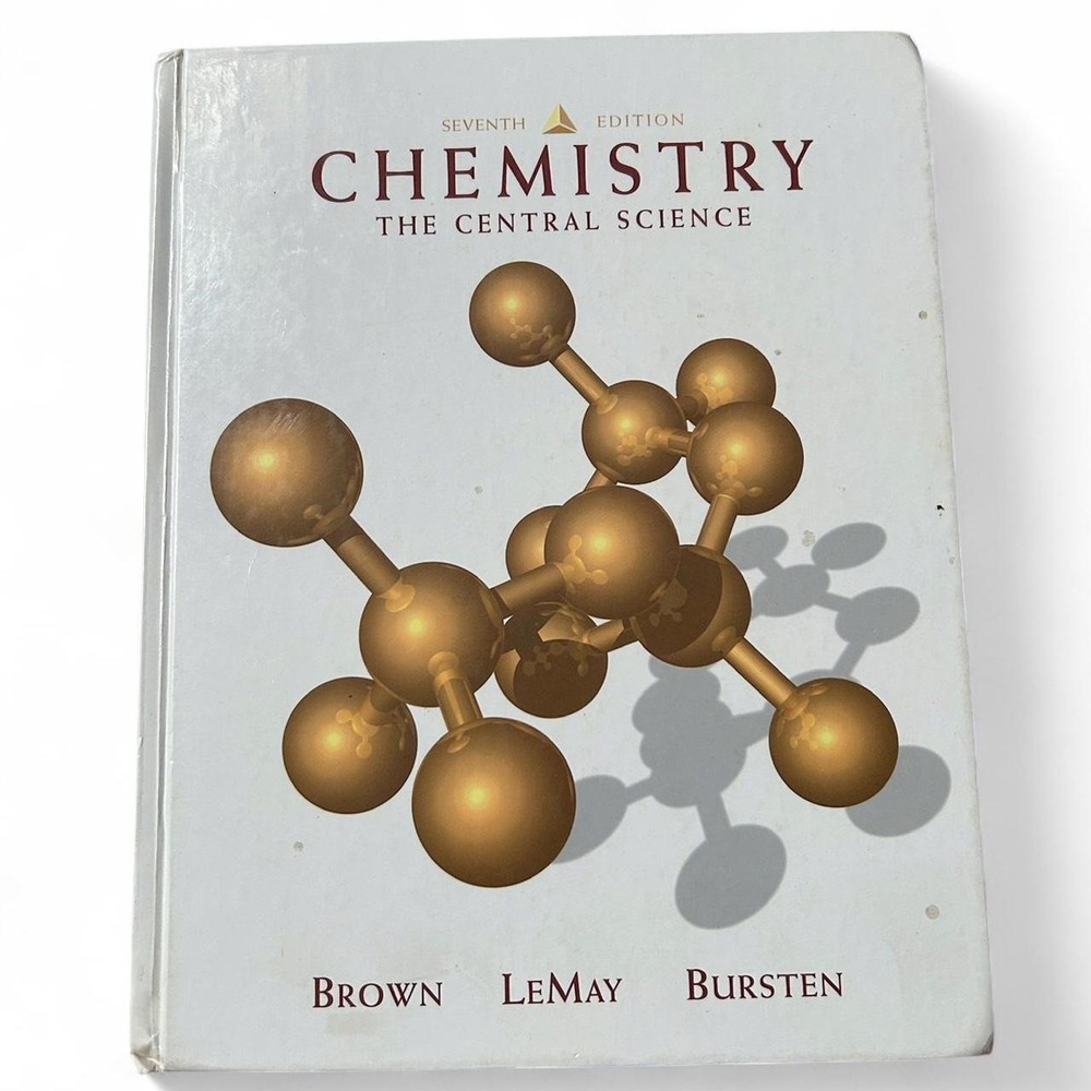 Hardcover College University Study Home School Chemistry: The Central Science